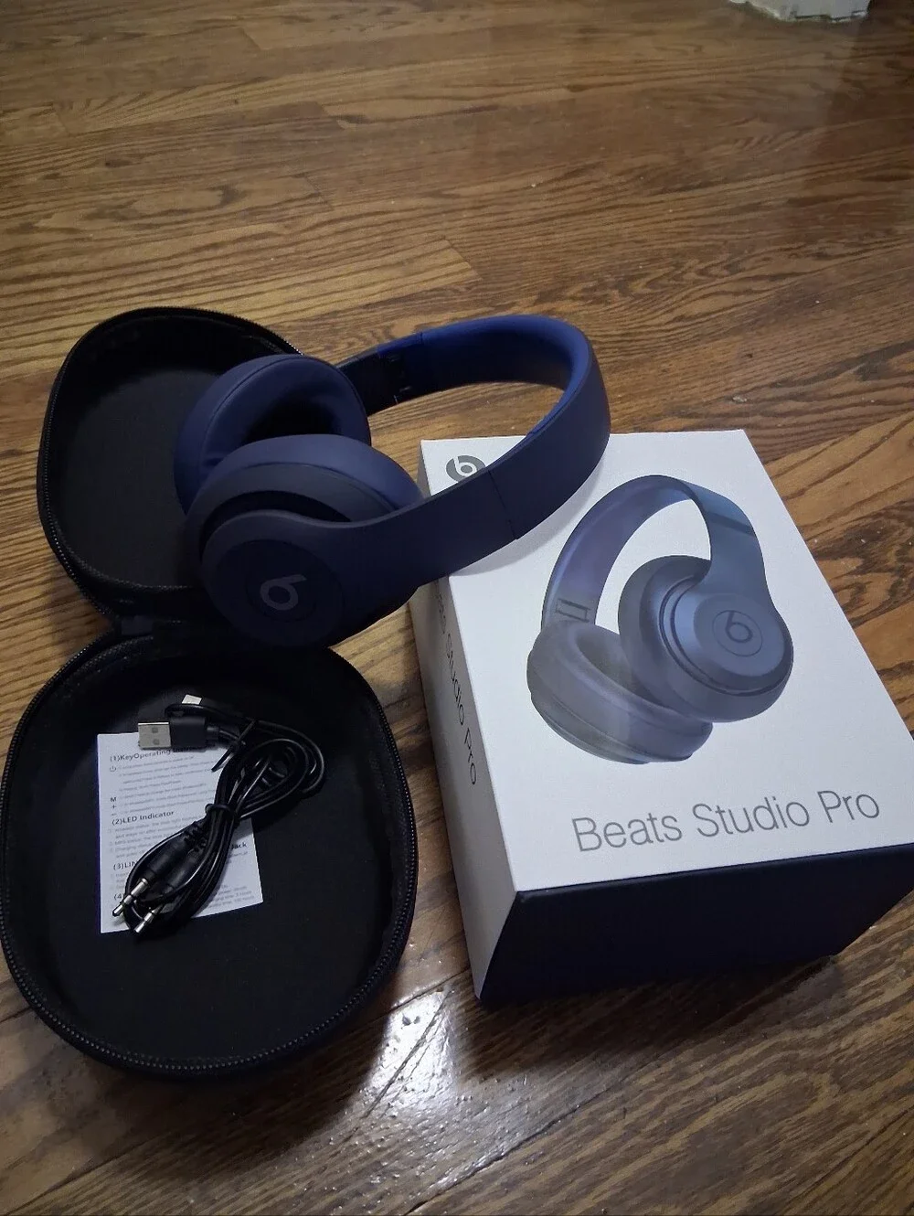 Beats Studio Pro Headphones - Midnight Blue